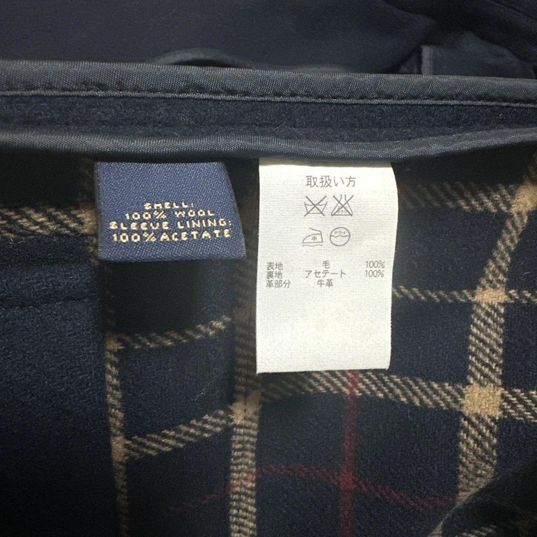 Brooks Brothers 346 ダッフルコート ネイビー チェック柄