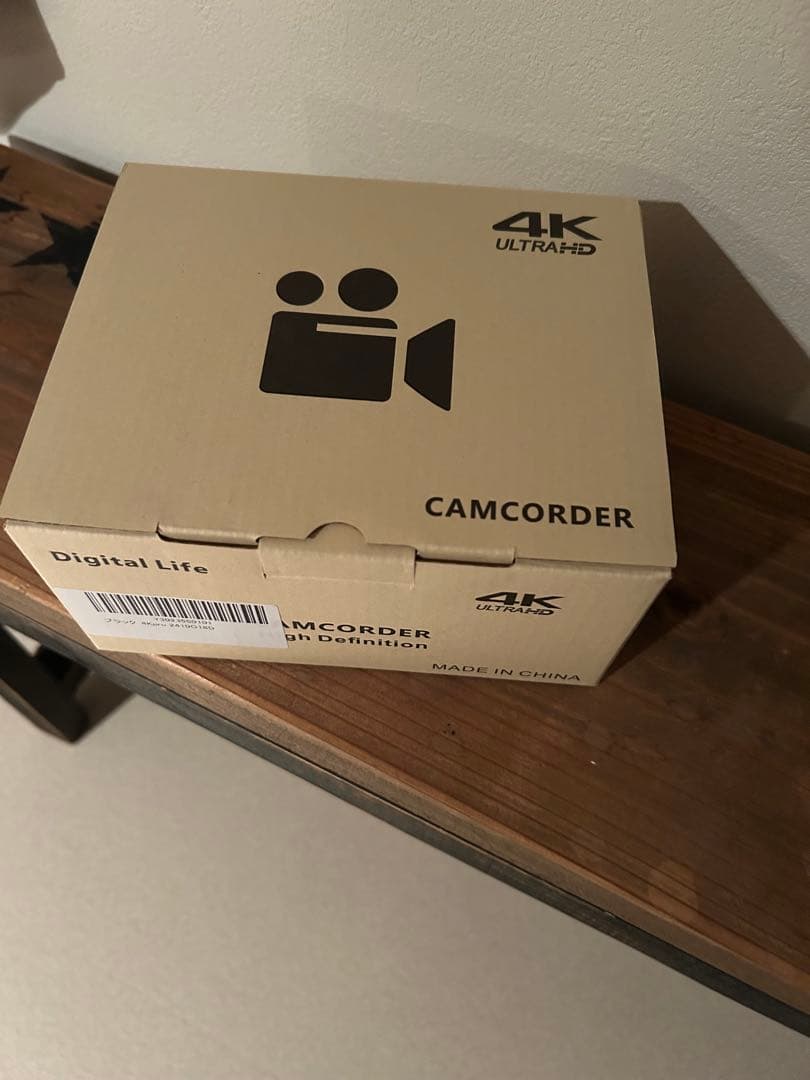 4Kビデオカメラ 4800万画素 Wi-Fi対応