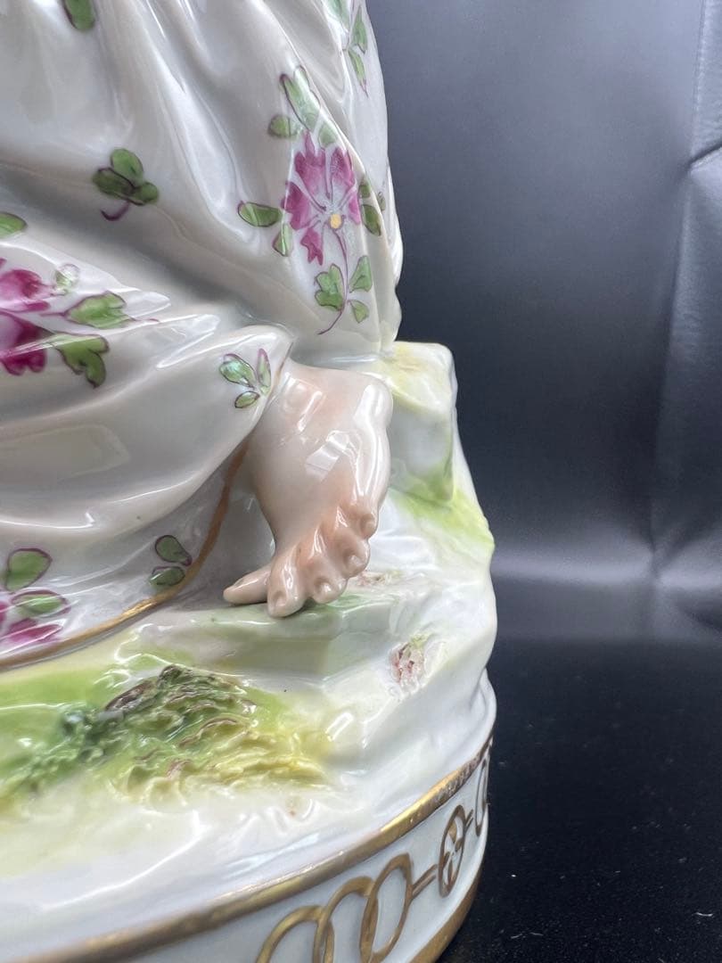 母子像 陶磁器 フィギュア