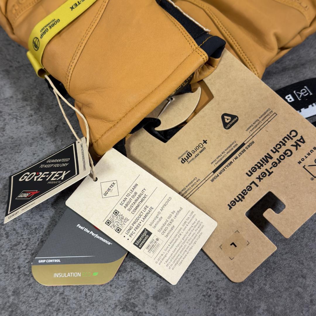 スノーボード グローブ AK BURTON バートンゴアテックス レザー