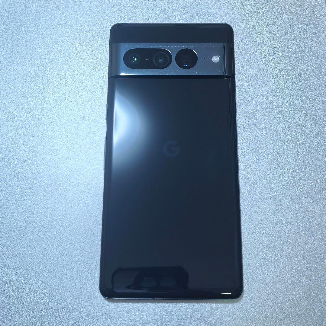 Google Pixel7Pro 128GB オブシディアン ケース、フィルム付