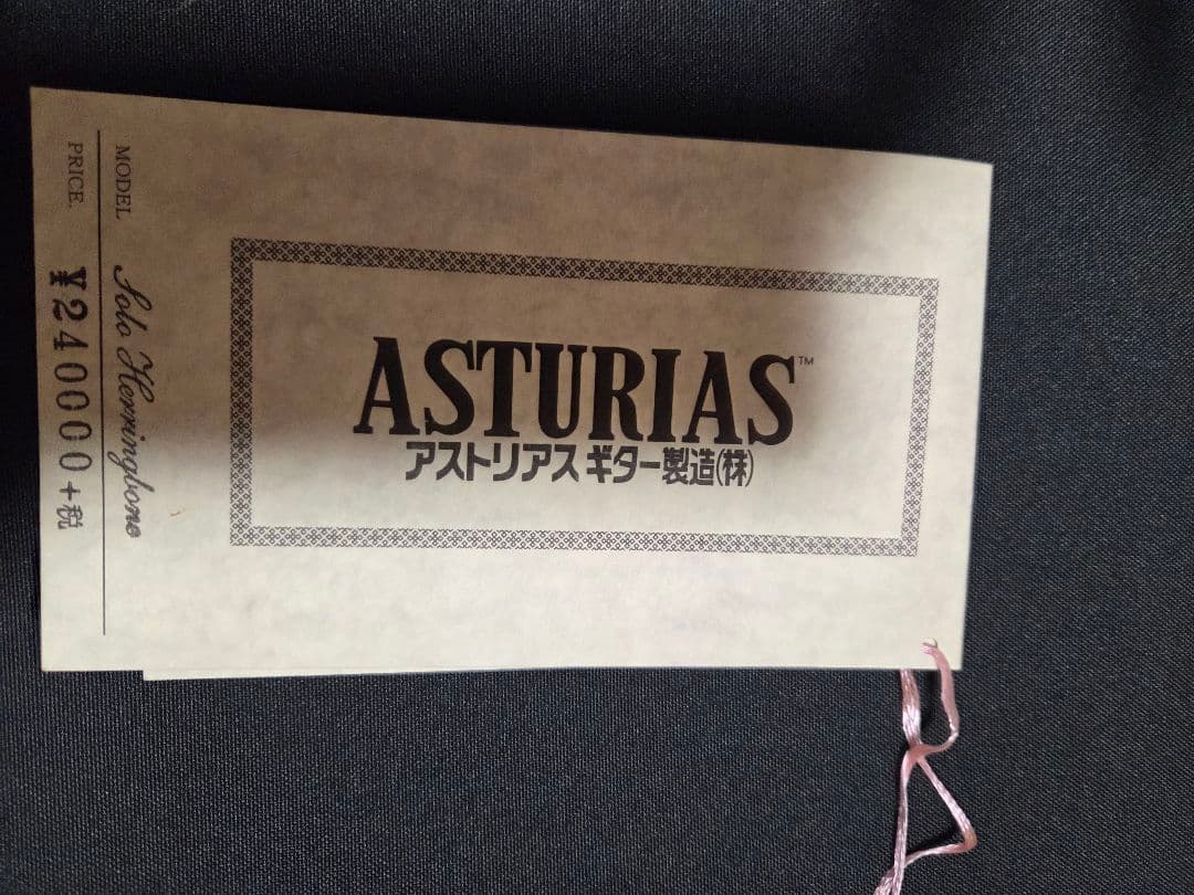 アストリアス　ギター　ASTURIAS ソロヘリンボーン