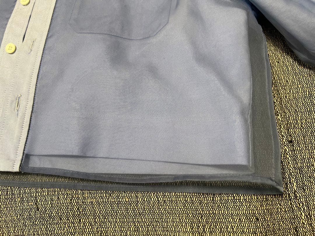 HYKE ▪️25AW▪️LAYERED OXFORD SHEER SHIRT