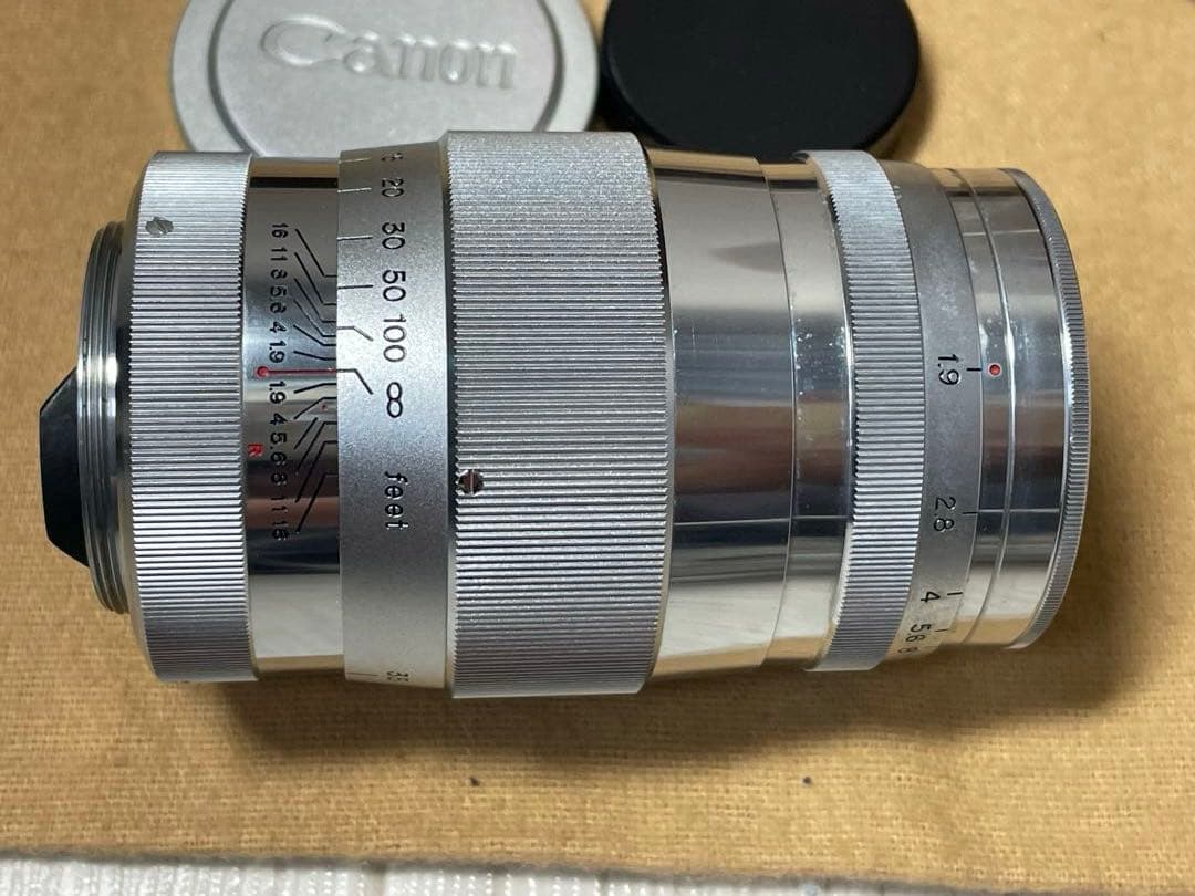 希少美品　Canon 85mm F1.9 L マウントL39 レンジファインダー