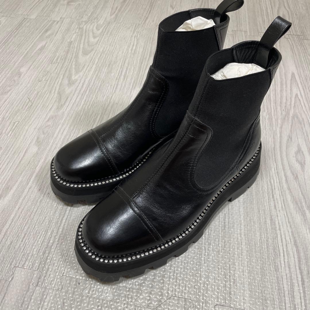 【極美品】定価12.7万 JIMMY CHOO ジミーチュウ CLYTONブーツ