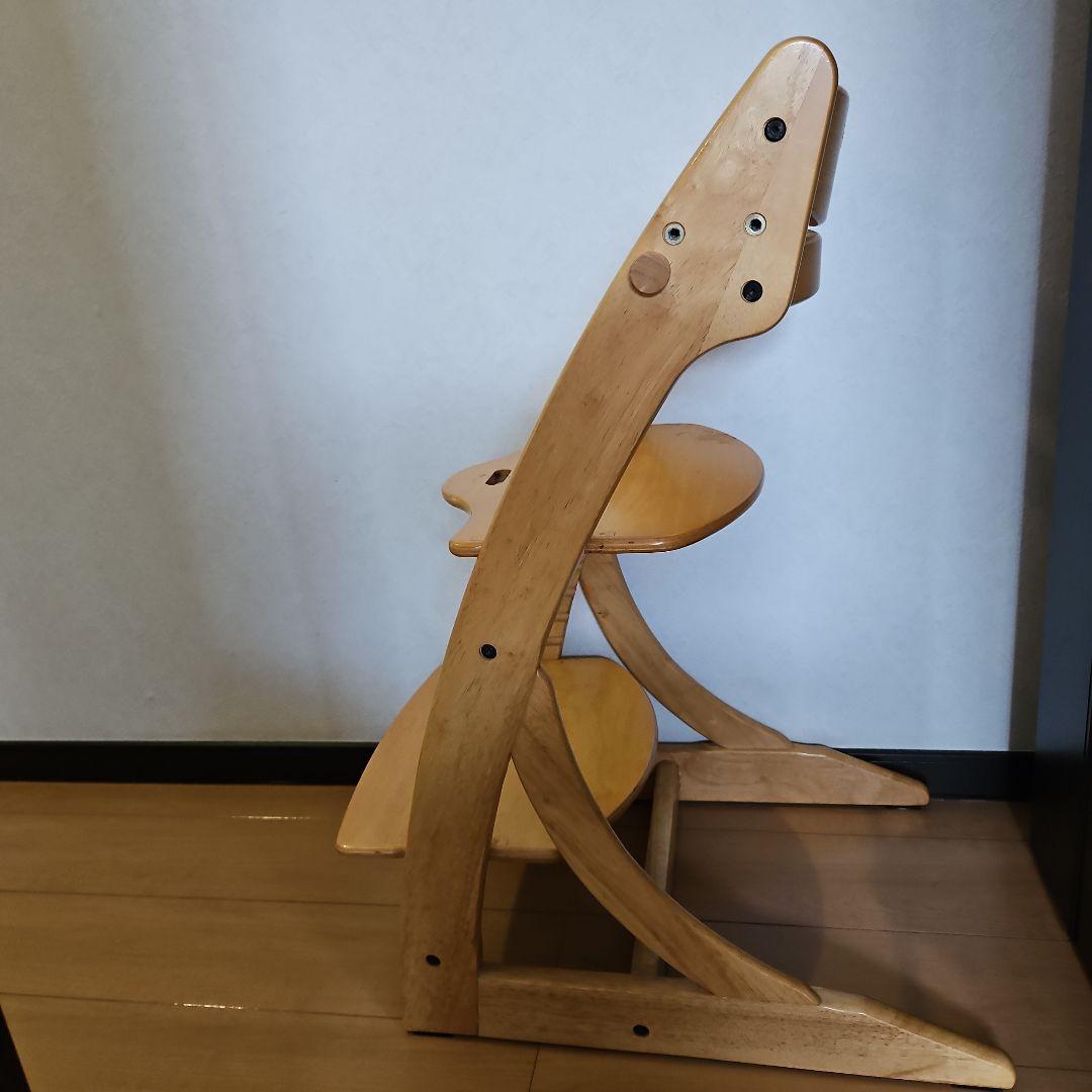 すくすくチェアスリム　テーブル&ガード付　大和屋　　ベビーチェア