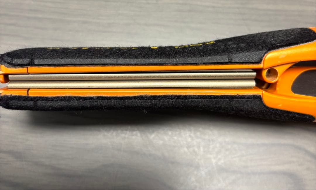 【ジャンク品】ADST D52 ストレートヘアアイロン オレンジ