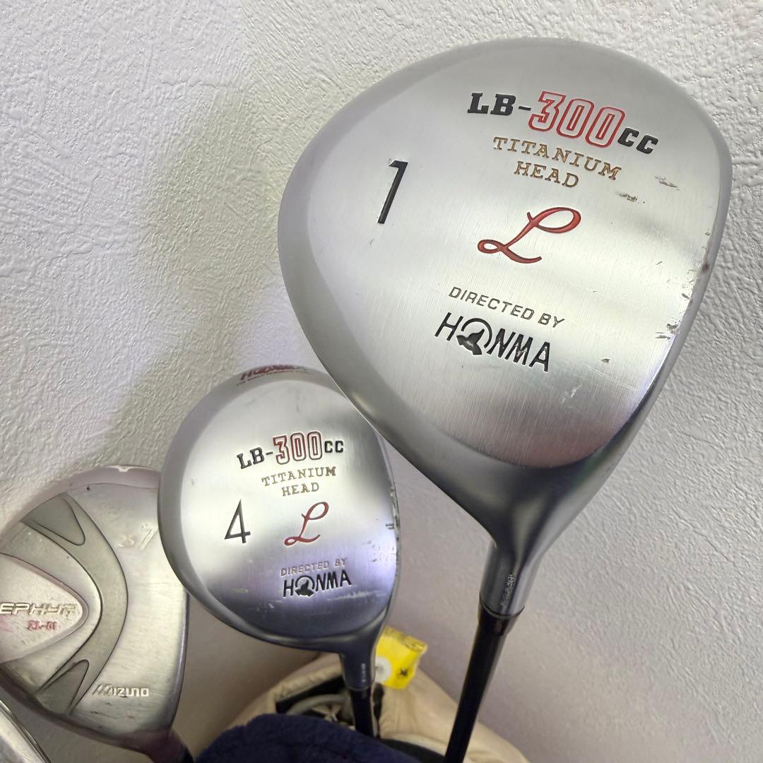 ⭐️初心者応援　レディース　ゴルフクラブフルセット flex-L