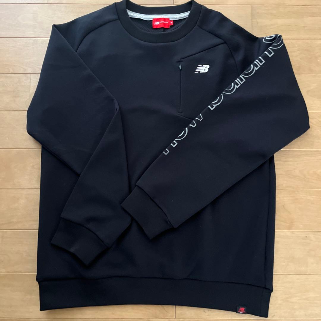 New Balance 黒ゴルフウェア　セットアップメンズ