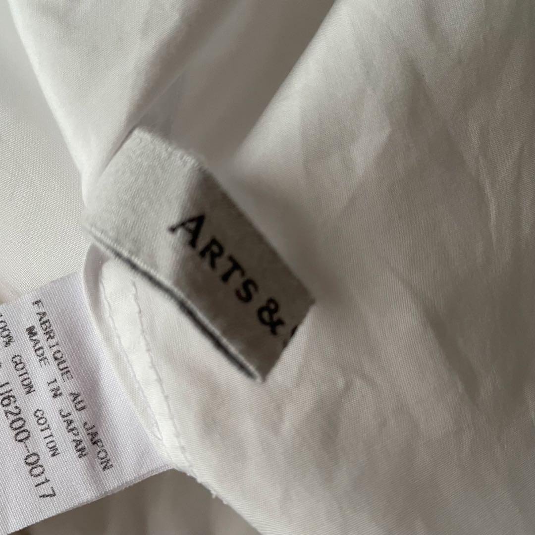 24AW ARTS&SCIENCEアーツアンドサイエンスギャザーロングシャツ