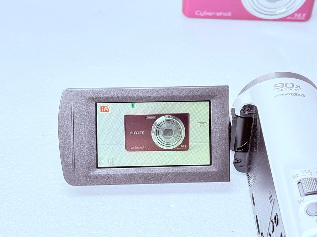 Panasonic HC-V360M ホワイト 動作確認済 HDビデオカメラ