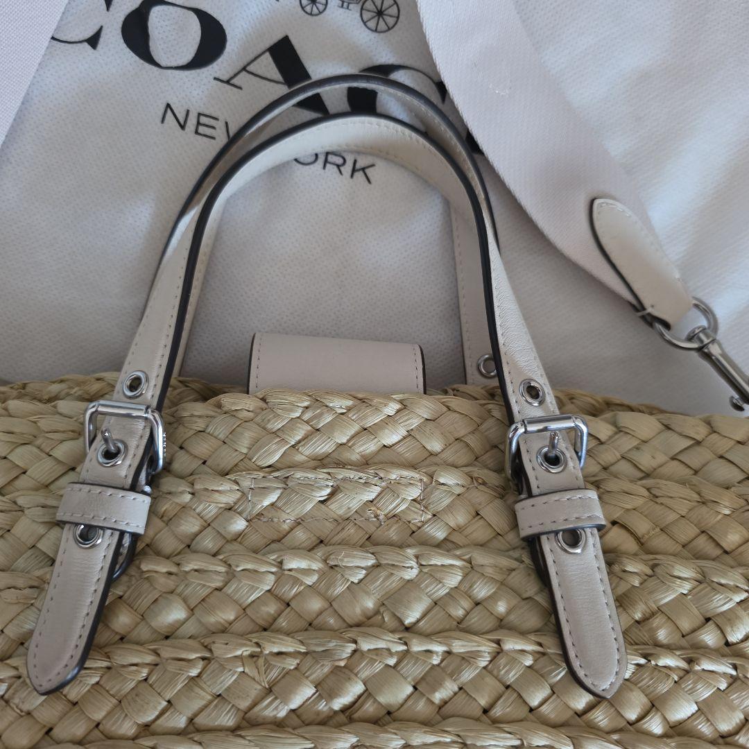 COACH ストロー 2way クロスボディバッグ C519