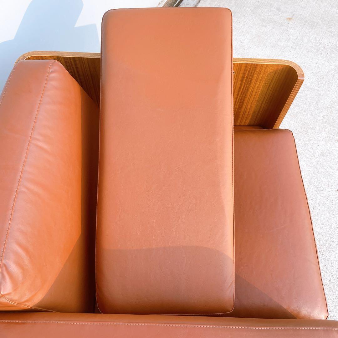 天童木工Haco チェア② ソファ 1人掛け 本革 レザー 椅子 アームチェア