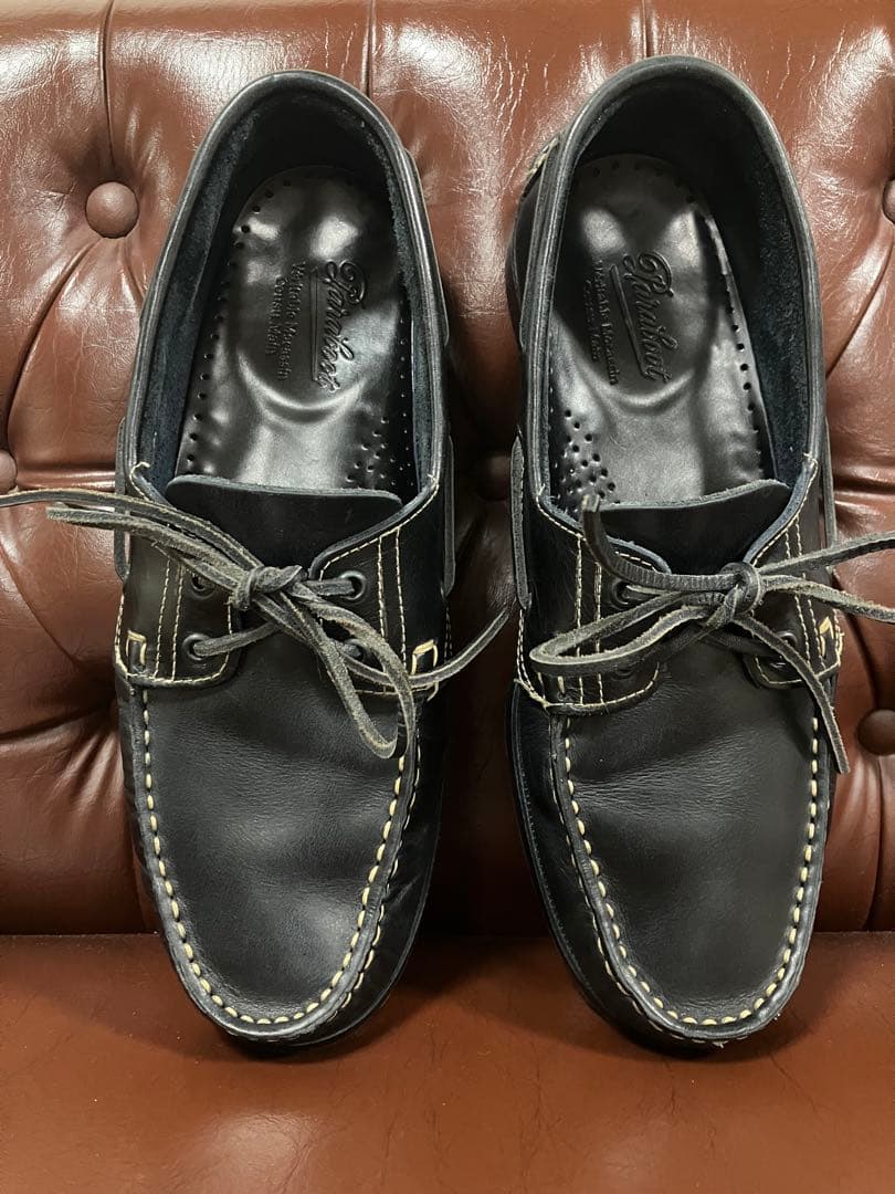 Paraboot BARTH UK9パラブーツ バース 27.5cm 黒 美品