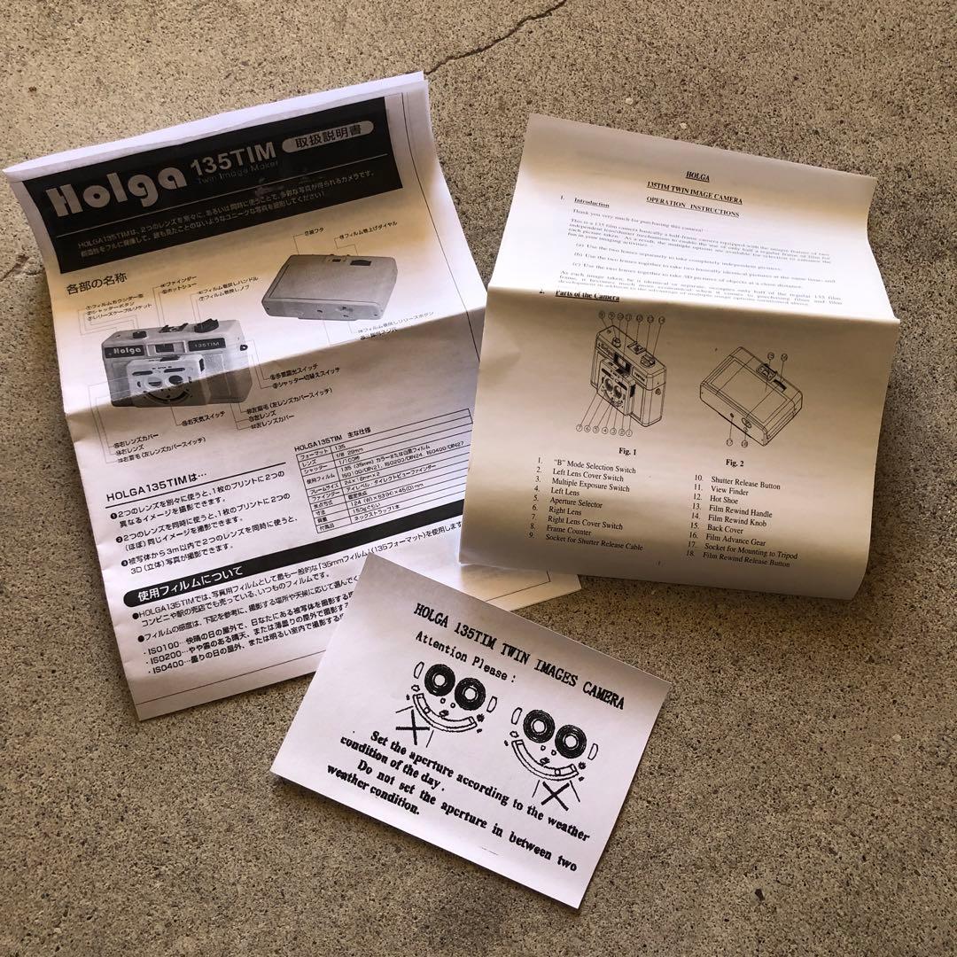 激レア入手困難！稼働品Holga 135TIM トイカメラ イエロー