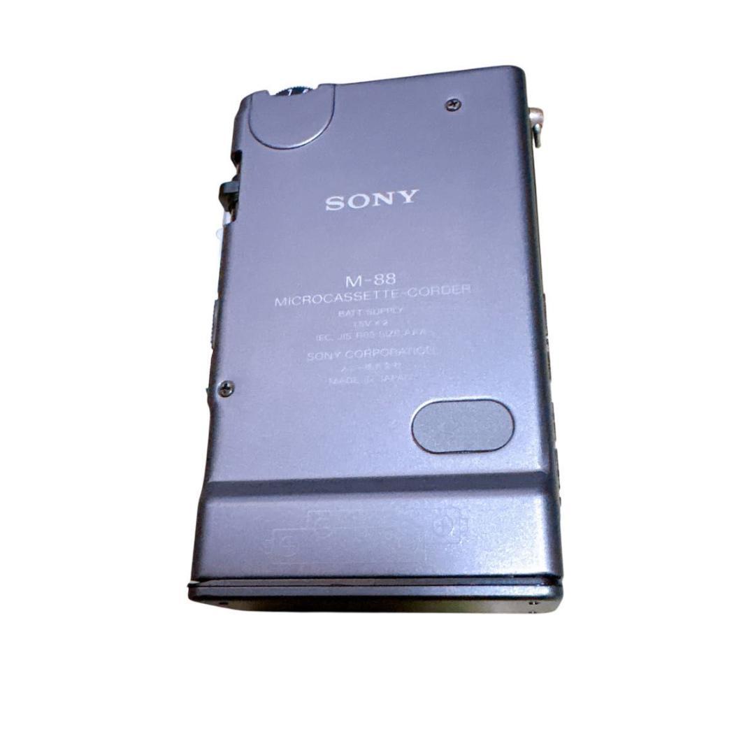 SONY ソニー マイクロカセットレコーダー M-88