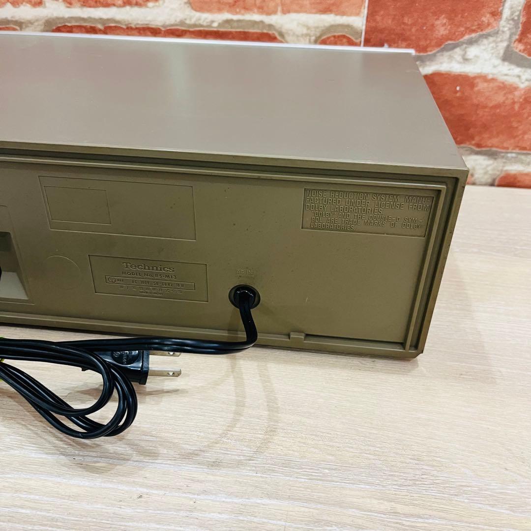 K3332 【テクニクス】メタルカセットデッキ RS-M13