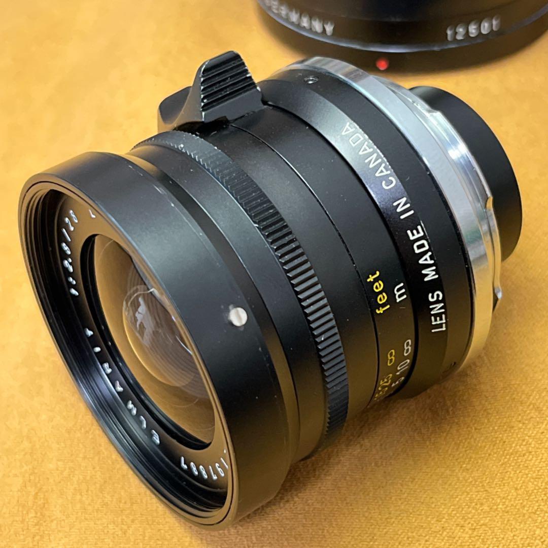 ライカ LEICA ELMARIT 28mm F2.8 9枚玉　イエロースケール