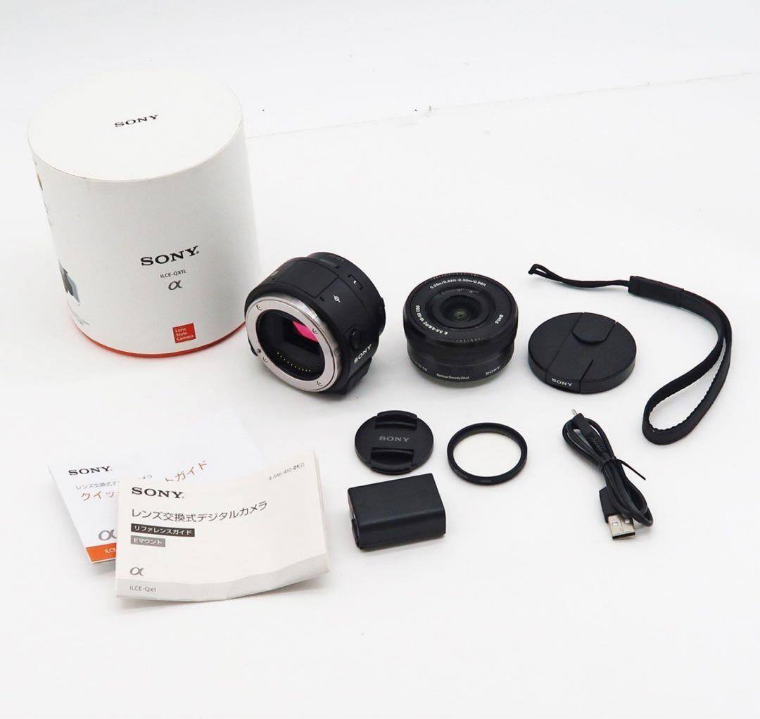 【美品】SONY ILCE-QX1L パワーズームレンズキット
