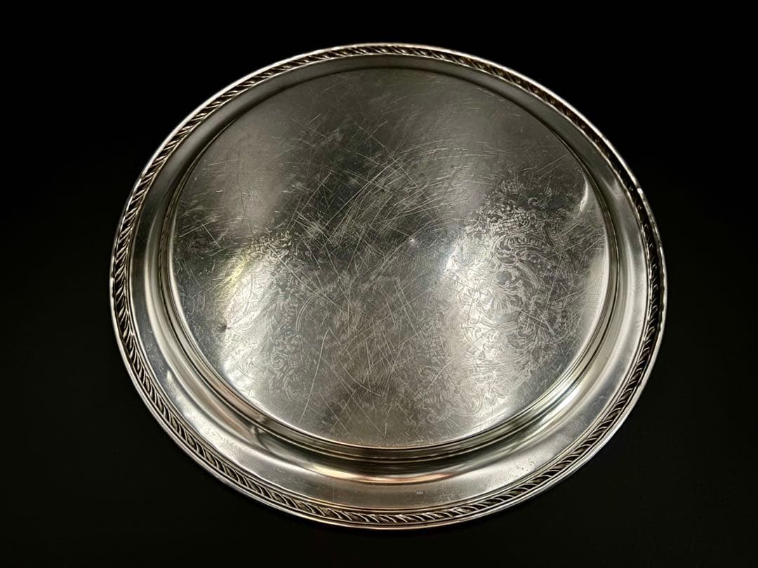 専用 アメリカ　ヴィンテージ　ONEIDA オネイダ　シルバープレート　トレイ