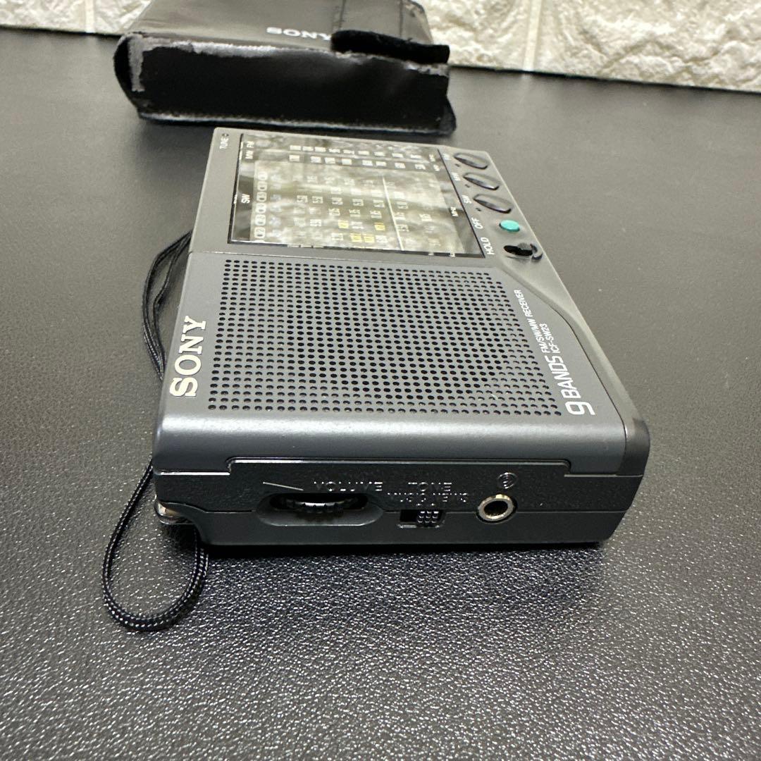 美品　SONY FM/MW/SW レシーバー ICF-SW23 動作確認済
