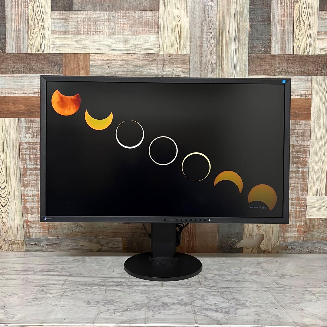 即日受渡❣️全国送料込EIZO31.5インチ4K液晶モニター最適な明るさへ調光機能