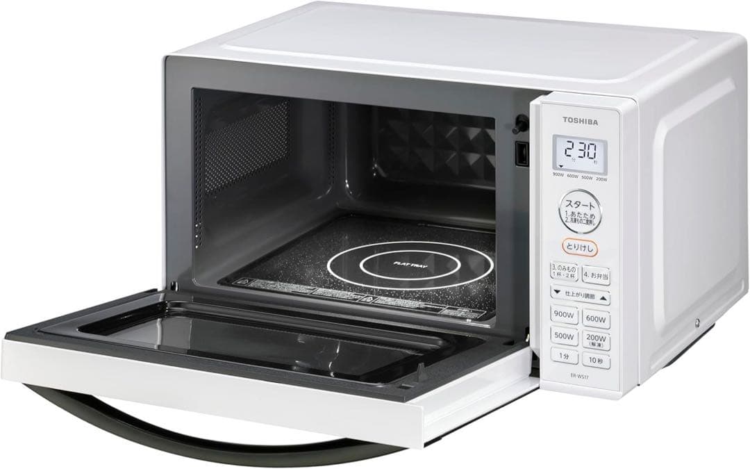 東芝 ER-SS17A ホワイト 単機能レンジ 2020年製