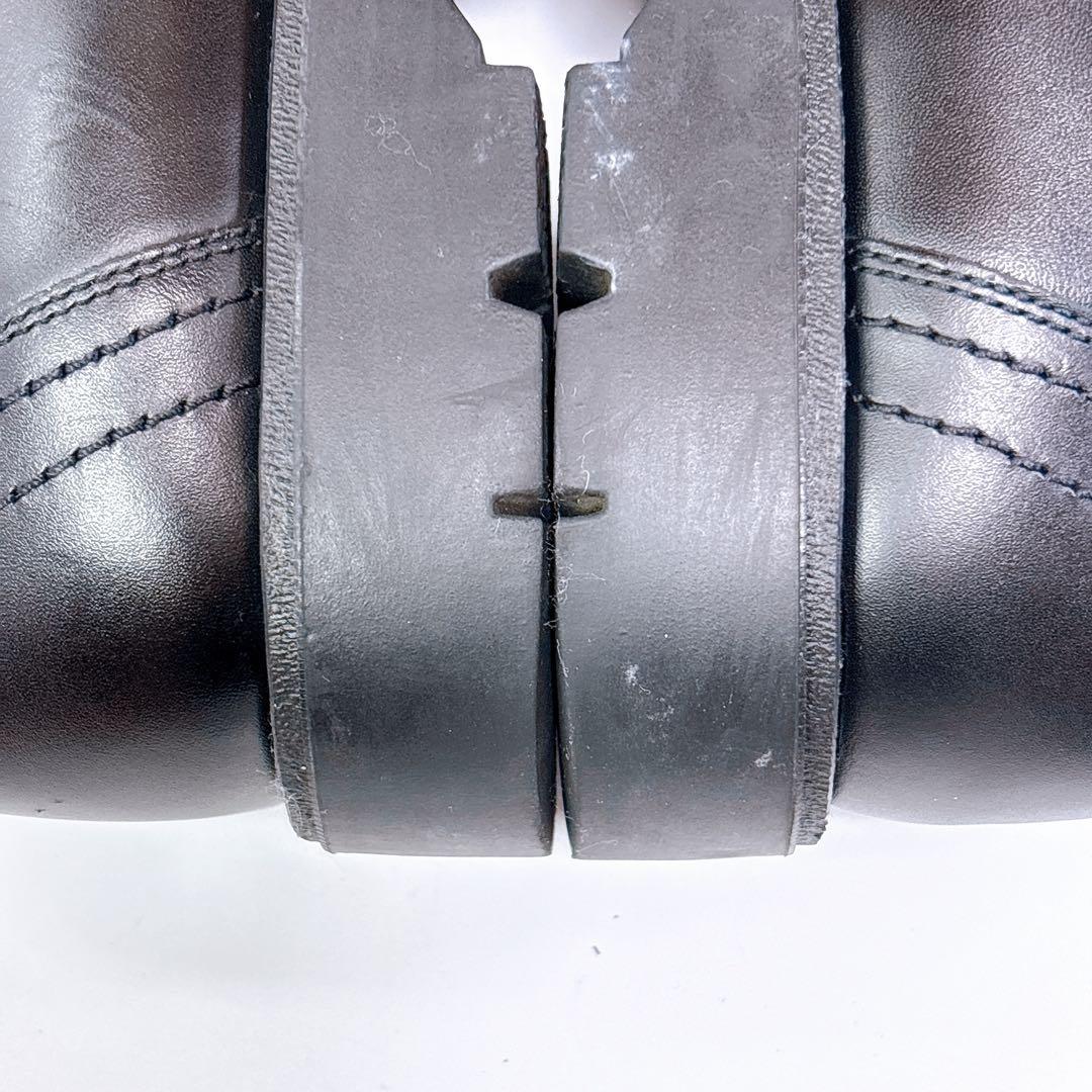 【美品】KLEMAN PADROR チロリアンシューズ 43 黒 レザー