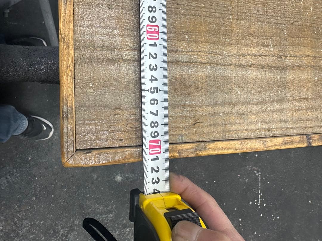 古木テーブル天板　ちゃぶ台　カウンター　座卓　古木大きさ丁度いい　クリア仕上げ