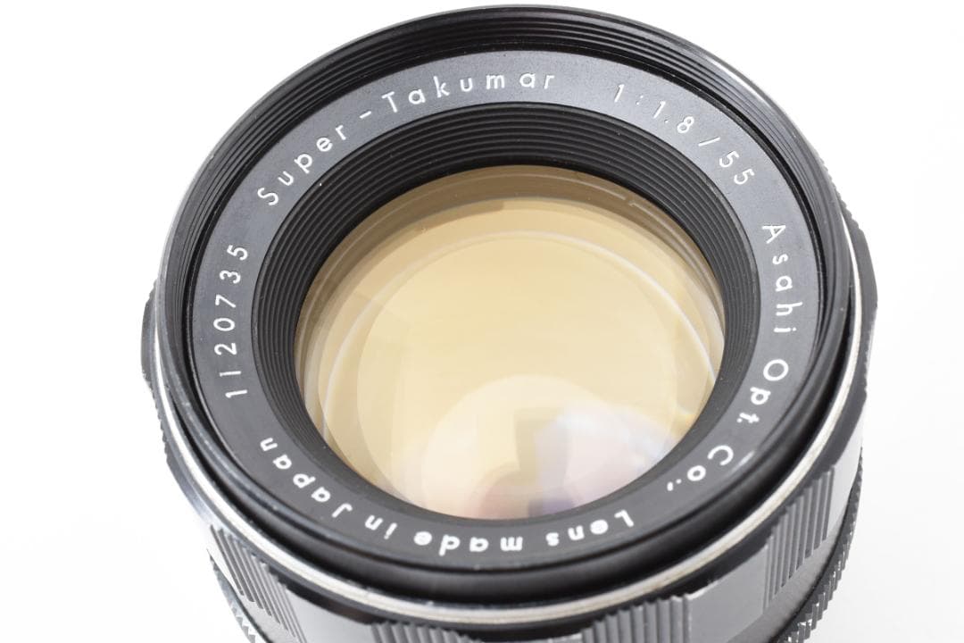 ☆前期型☆ Super Takumar 55mm F1.8 フード付 F0175