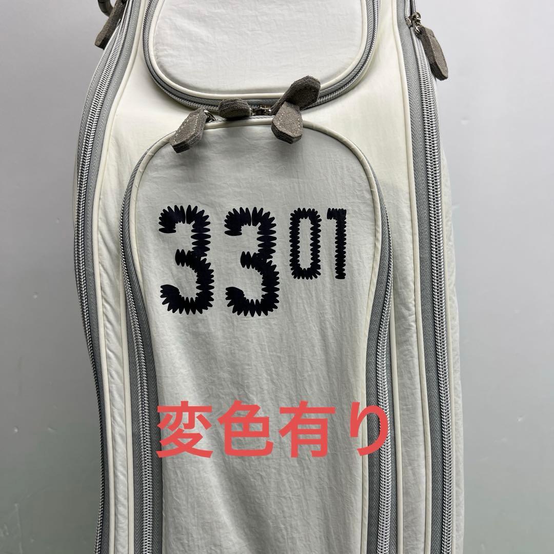 OUUL オウル 8インチ　ホワイト　ゴルフバッグ　キャディバッグ