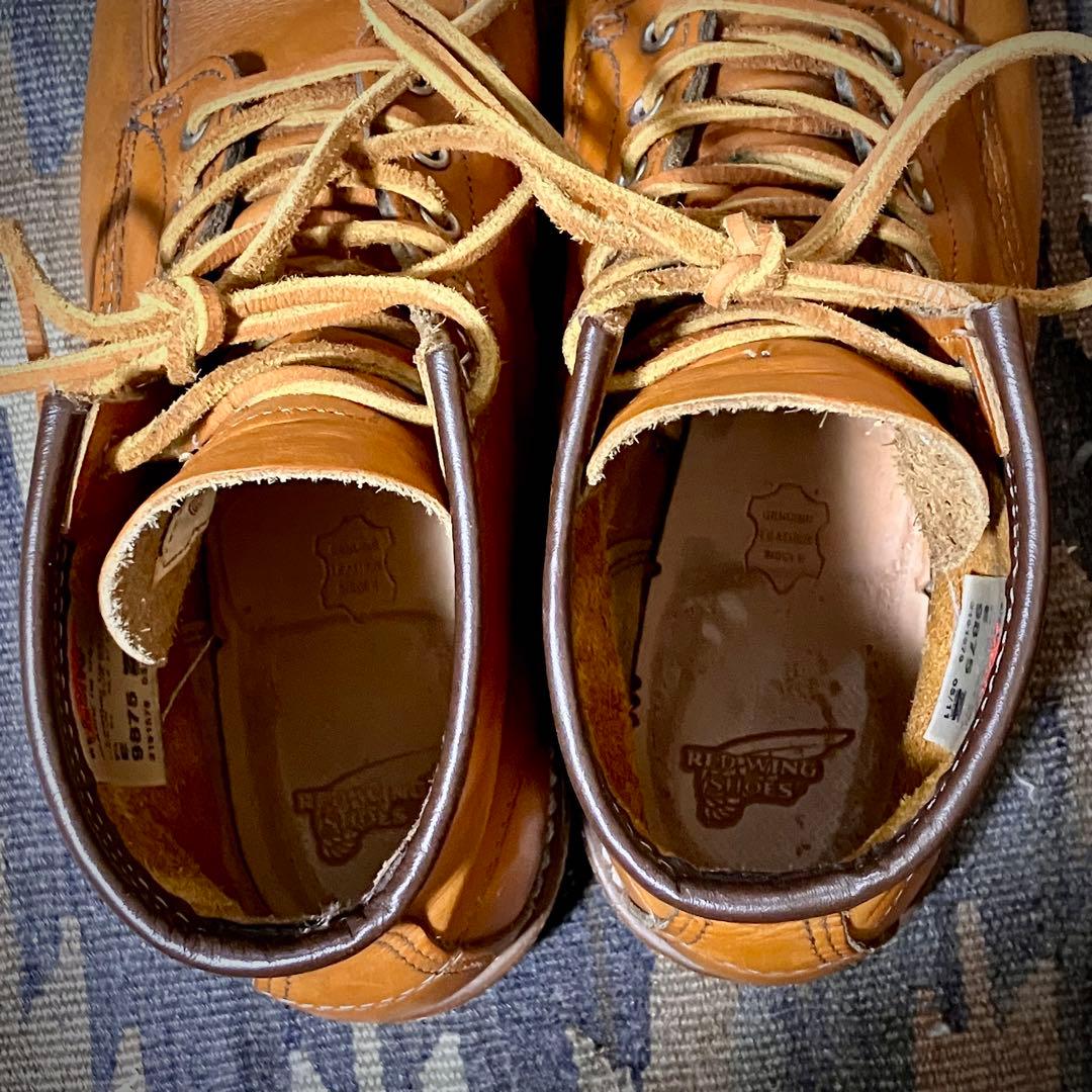 【最安値】REDWING 9875 ゴールドラセット US9.5E 27.5cm