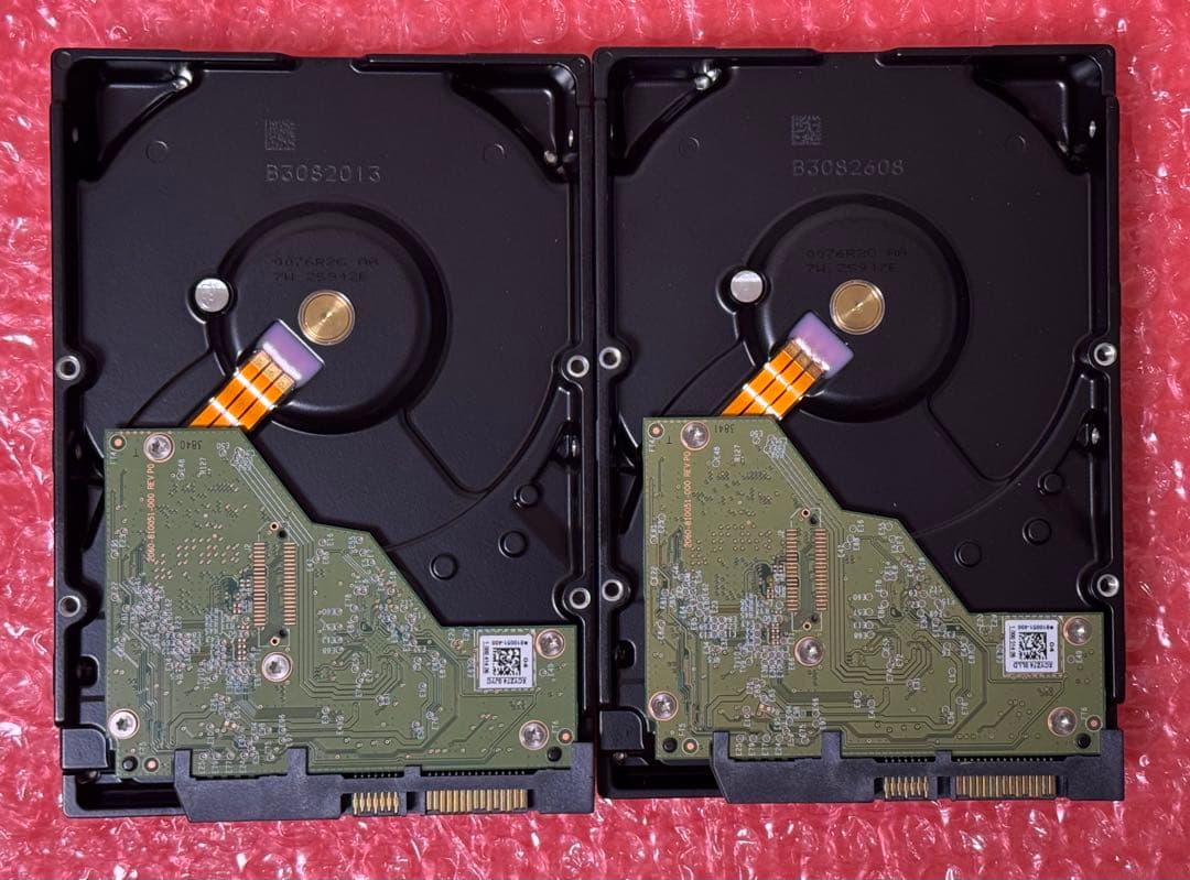 送料無料★使用119時間★4TBの２個セット★WD Red Plus