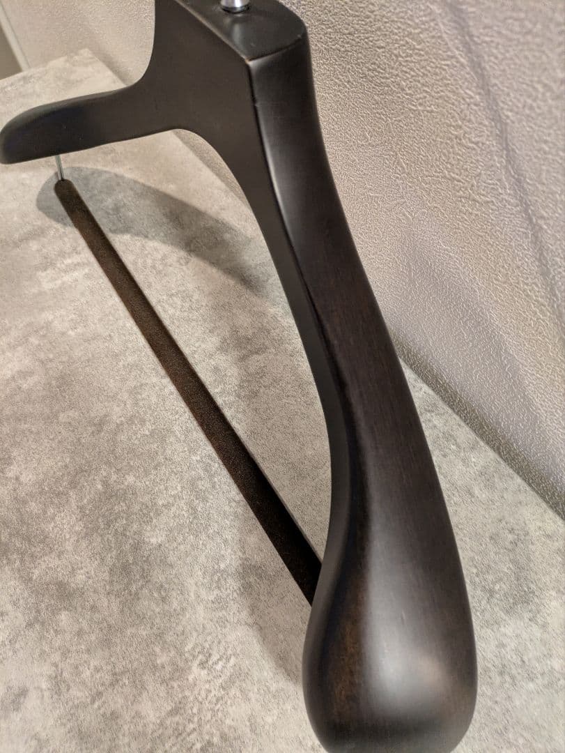 ぴぴぴ NAKATA HUNGER(スーツハンガー) スモークブラウン4本