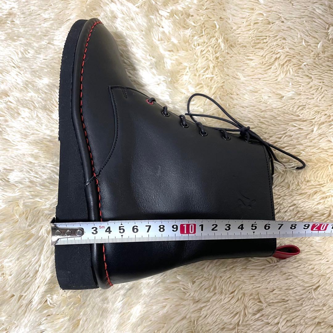 センソユニコ 慈雨 ブーツ 厚底 本革 サイドジップ 日本製 22.5cm