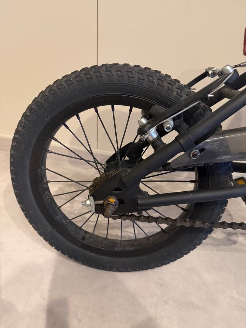 ピエグリーチェ 子供用自転車 BMX 14インチ マットブラック