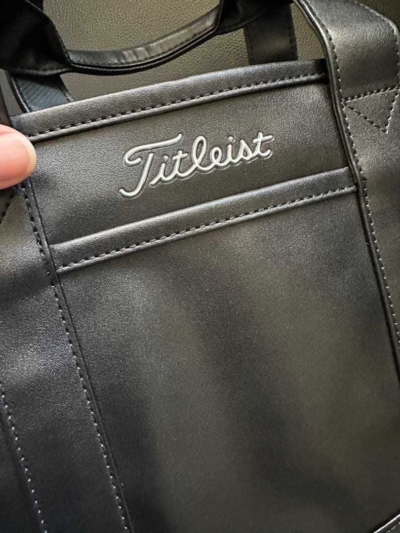 メルセデス　Mercedes Titleist ブラック　ハンドバッグ　ゴルフ