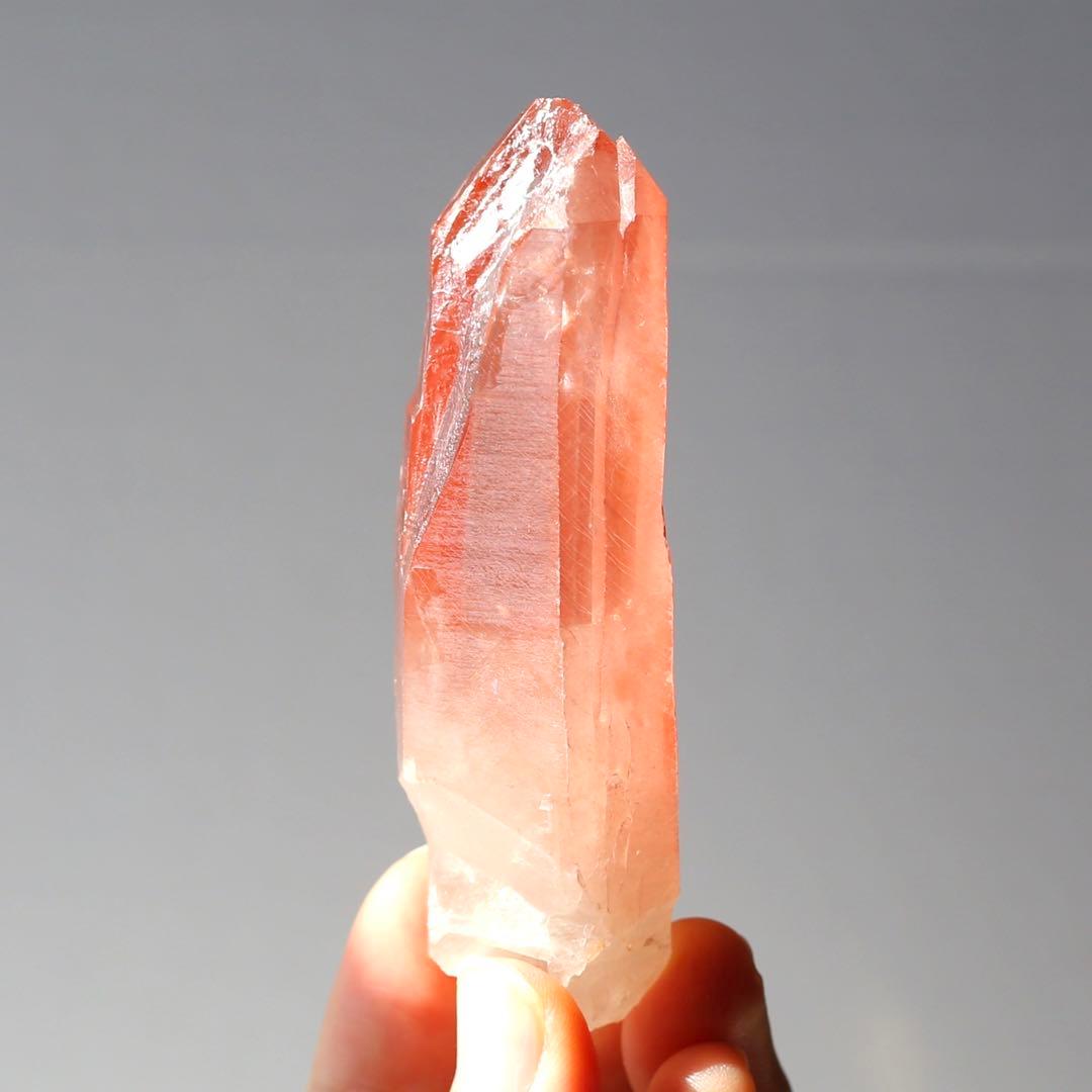 ソウルメイトツイン ディープピンクレムリアンシード 天然石 水晶 鉱物ツインレイ