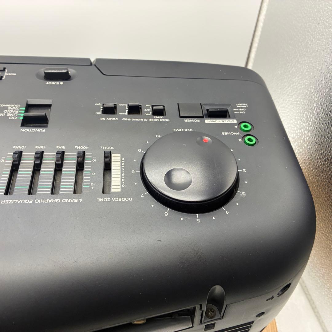 【カセット以外動作】SONY CFD-700 DoDeCaHORN バブルコンポ