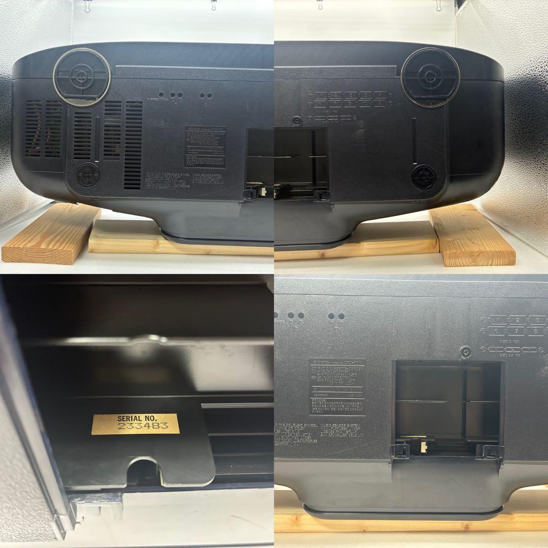 【カセット以外動作】SONY CFD-700 DoDeCaHORN バブルコンポ