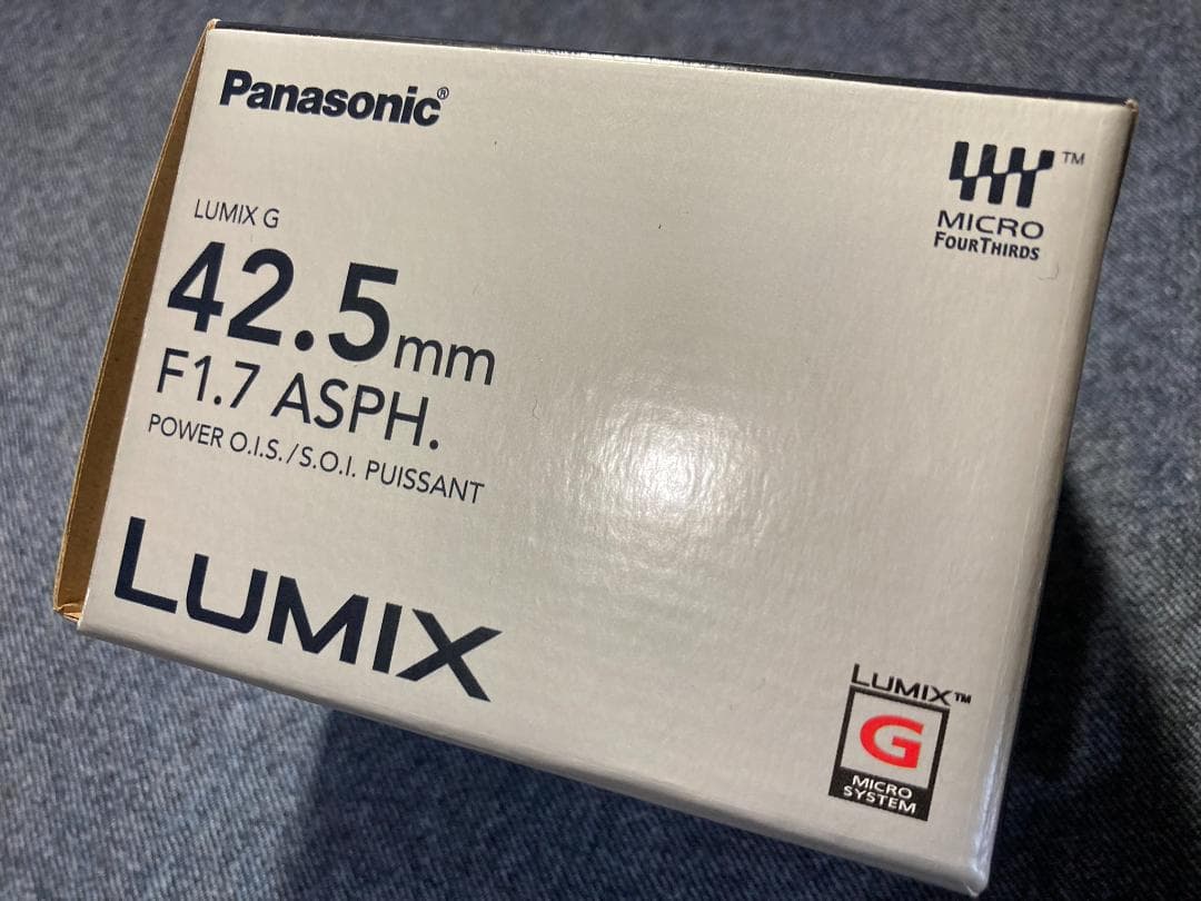 パナソニック LUMIX G 42.5/f1.7◆M4/3 H-HS043 美品