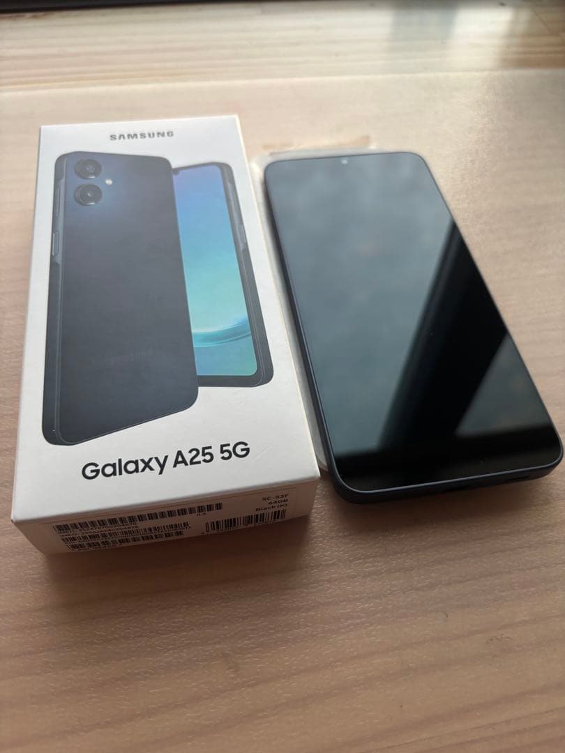 Samsung Galaxy A25 5G ブラック　本体
