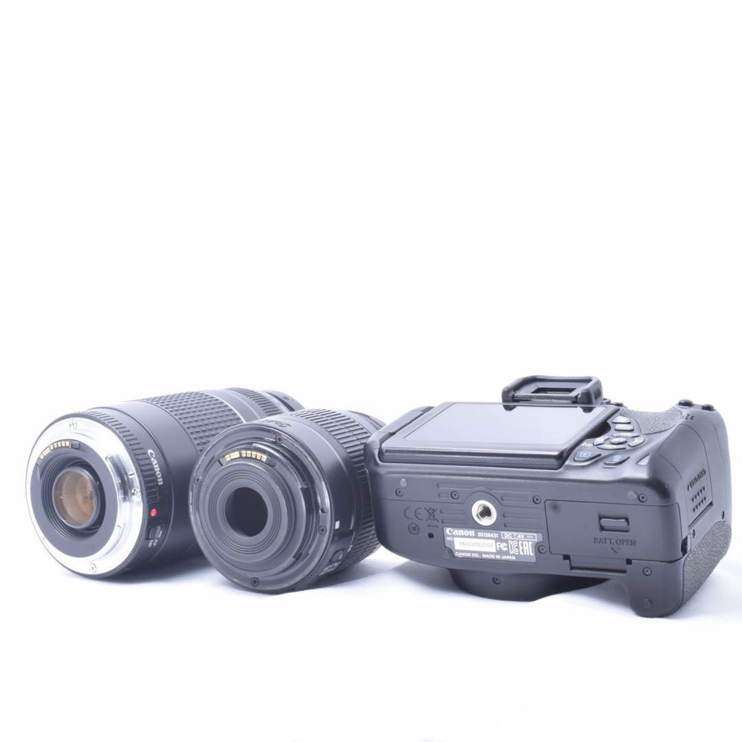 ☘️近〜遠距離対応☘️Canon Kiss X7i Wレンズセット✨