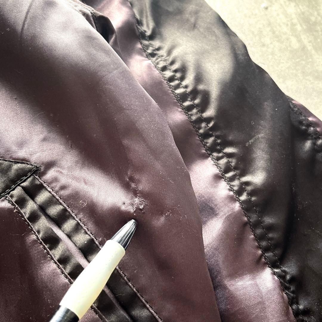 00s HYSTEIC GLAMOUR ガール 刺繍 短丈　スカジャン ムーン