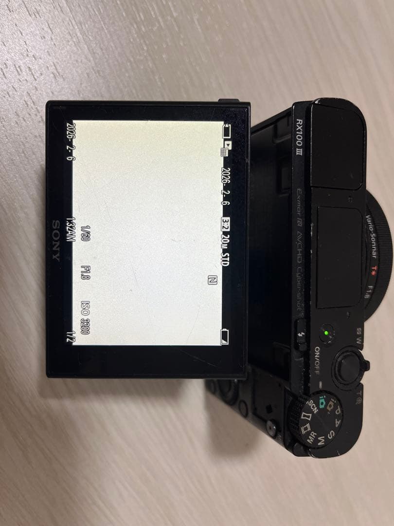 SONY RX100m3 コンパクトデジタルカメラ【動作確認済・現状品】