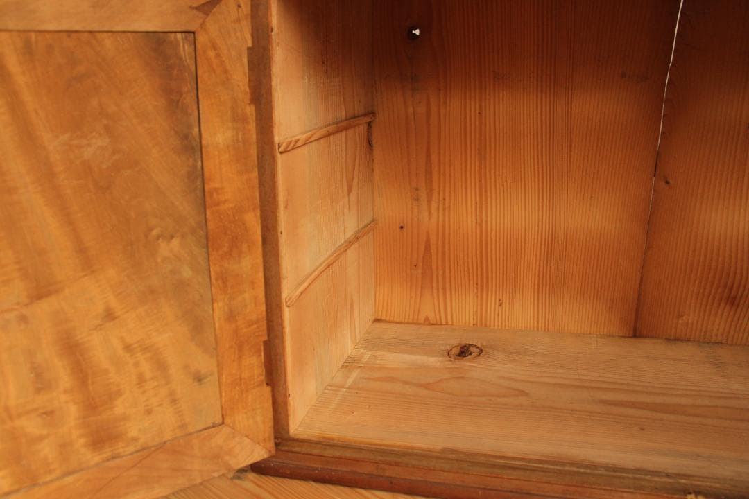 棚　引き戸　木製　収納棚　高さ54㎝　アンティーク　レトロ　古家具