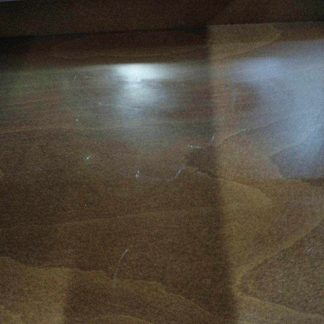 【カリモク】Karman ヴィンテージ木製電話台 引き出し付き