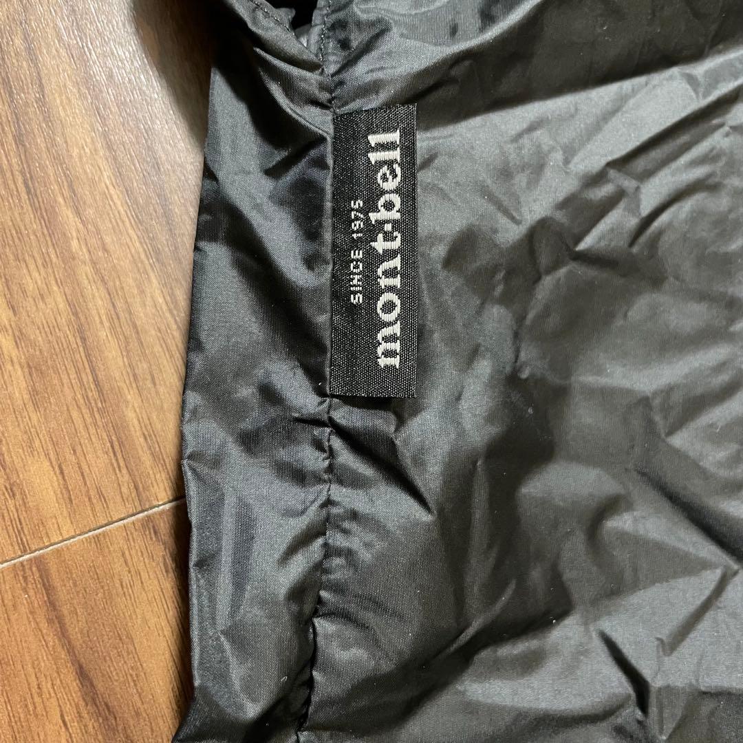 タグありmont-bell モンベル パーマフロストライトダウンパーカ XL 黒