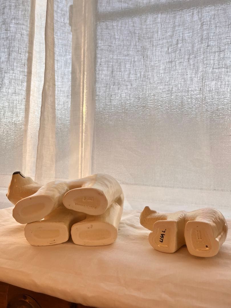 訳あり リサラーソン シロクマ親子セット