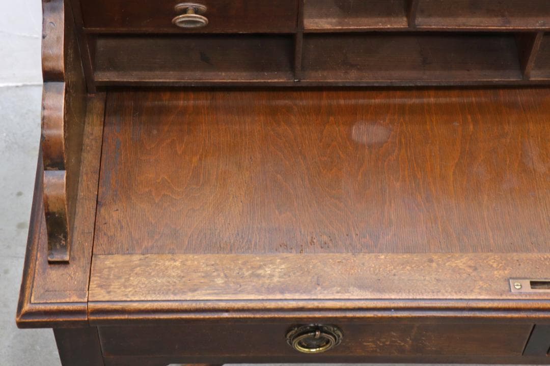 ヴィンテージ クラシカル ライティングビューロー デスク アンティーク